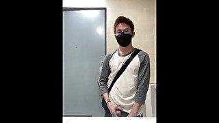 Public Restroom Masturbation / Jerking Off (Public CR Jakol by RentExNow)