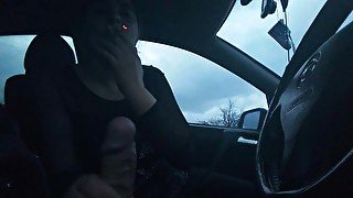 Smoking blowing public 1