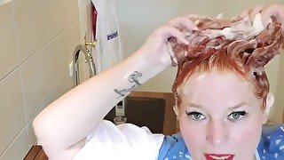 Haare Waschen Und Shampoonieren - 21