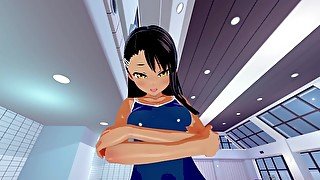 Hayase Nagatoro Ijiranaide, Nagatoro-san 3D HENTAI Part 1/8