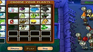 I fuck zombies in plants vs zombies. Part 12