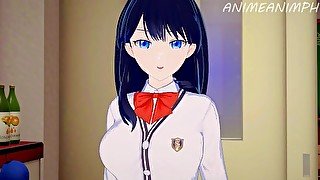 SSSS.GRIDMAN. RIKKA TAKARADA ANIME HENTAI 3D UNCENSORED