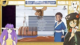 Avatar the last airbender Four element Trainer Uncensored 11