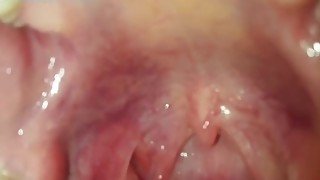 VERY sexy redhead's large open throat } Giantess Vore { Huge Mouth POV