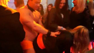 Slutty chicks get totally silly and nude at hardcore party