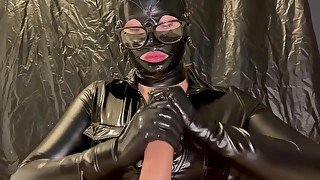 Jordan Pryce In Latex Gets Covered In Cum