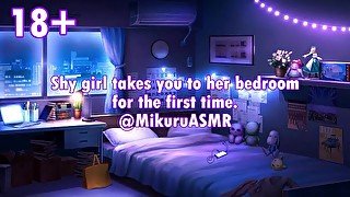 [NSFW] Shy Girl shows you her room│Lewd│Moaning│Kissing│FTM