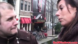 Amsterdam whore jizzed in mouth