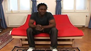 Gay hunks in kinky interracial gay sex video