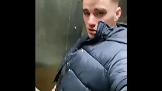 Outdoor pissing then Marc McAulay gets his hot ass out in public