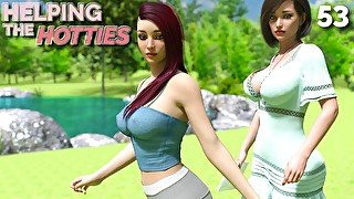 HELPING THE HOTTIES #53 – Visual Novel Gameplay