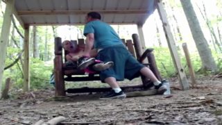 Homemade Risky sex in public! Cock sucking and quickie fuck to not get caught!