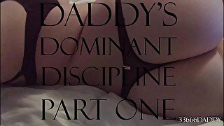 Aggressive dominant graphic Daddy JOI for Women. ASMR Guided Dirty Talk