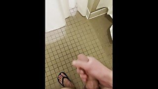 Almost Caught Jerking in College Dorm Shower