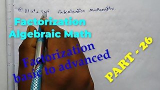 Factorization Math Slove by Bikash Edu Care Episode 26