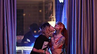 Fantxm Has Loud Hot Sex With Tatted Milf Facetatmami And Ends With Creampie