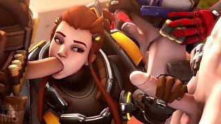 Gorgeous Brigitte Has Sex Collection Of Overwatch Porn