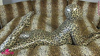 Snake Woman In Spandex Catsuit - Watch4Fetish