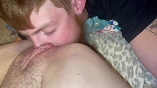 Eating pregnant girlfriends Pussy