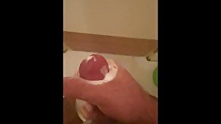 squirt while taking a shower