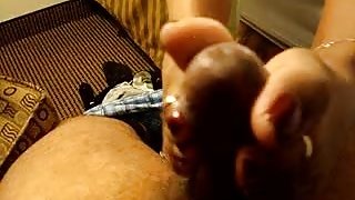 Ebony Sexy Long Toes And Toenails Footjob-Toejob