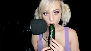 Slurping On Your Big Fat Cucumber (Arilove ASMR)