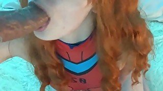 ASMR  100% sync with Asuka Langley (Virtual Sex,Evangelion cosplay,multiple cum)