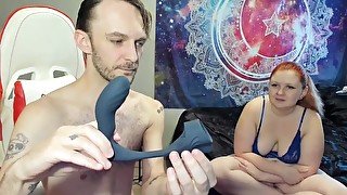 Anal Toy Prostate Massager Vibrator with Penis Ring Unboxing