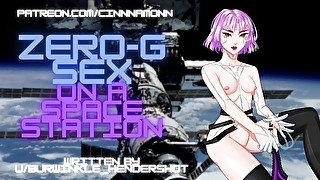 Zero-G Sex on a Space Station  Sci-Fi F4M ASMR Audio Roleplay  Deepthroat  Blowjob