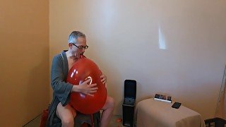 92) 2 - Red Tuf-tex 24 Balloon Pop Jo Cum - Teaser Video