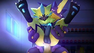 Toxtricity x Zeraora (Enokimaru)