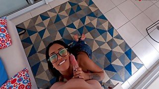 Big Booty Brazilian Alessandra Blows And Gets Fucked Hard - Pov