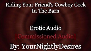 Bred By A Hardworking Cowboy [Light Femdom] [Lots of Kissing] [Impreg] (Erotic Audio for Women)