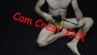 Cam Crest Binds his Feet