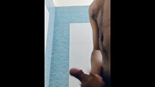 I made it too rough for orgasm (Bathroom fun part-2)