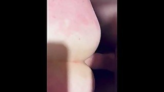 SpankedSub takes hard anal and cums