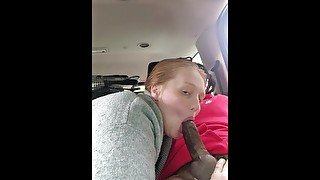 She Loves to Deepthroat in public