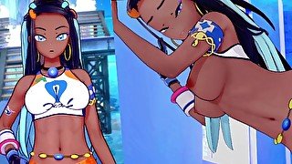 Nessa Couldnt Handle Electric Type Cock - PokeLewd