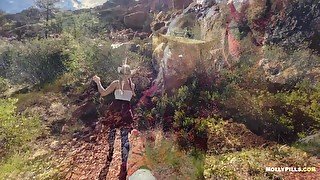 Cowgirl Fucked In Beautiful Nature Hike Pov - Sex Movies Featuring Molly Pills