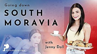 FuckPassVR - Petite brunette Jenny Doll is eager to feel your cock deep inside her pussy VR Porn