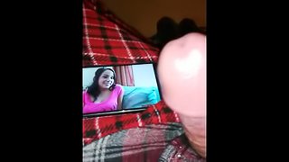 Stroking My Big Cock To Lindy Lane Part 2