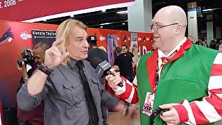 Evan Stone with Jiggy Jaguar Exxxotica Expo 2022 Rosemont Ill