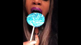 ASMR - Sucking Licking Moaning - Leather Jacket - EbonyLovers