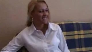 Lovely yellow-haired teen gal Whitney haning an incredible masturbation