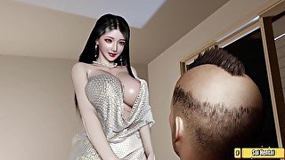 Hentai 3D Uncensored - Goddess Asian Babe