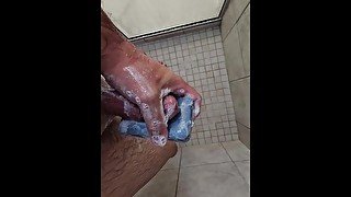 Shower cleanup and shave after the last video!