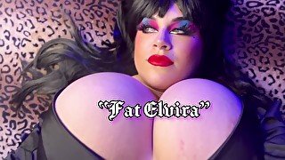 BBW Elvira Shows You Her Huge Tits and Tight Wet Slit