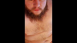 Big Scottish guy self pleasure