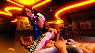 OVERWATCH - DVA GIVING HER APPRECIATION [PREMIUM UNCENSORED VR VERSION]