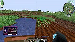 We got a farm! Infinite string baby! Ep:4 S2 Minecraft Modded Adventuring Craft 1.4 Kingdom Update